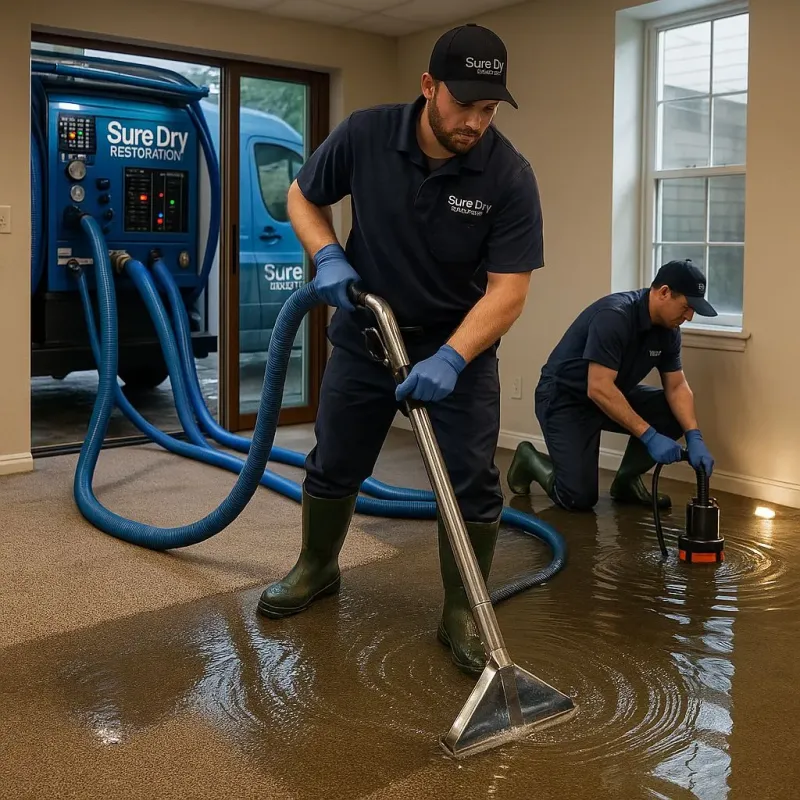 Water Extraction and Removal process in Rochester, MA